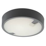 EL2157 - Plafoniera LED per esterni 18W 1314Lm 4000K bianco naturale IP65 Φ220x65mm - Illuminazione da Esterno