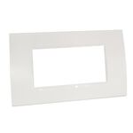 EL2166 - Placca 4 posti bianca compatibile Living International - Compatibile Living International