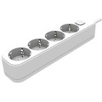 EL2301 - Multipresa schuko 4 posti con interruttore - Connettività