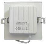 EL3244 - Pannello LED quadrato da incasso 110*110mm 6W 6000K luce fredda - Pannelli LED