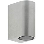 EL2535 - Lampada applique da esterno 2xGU10 98x145x67mm IP44 grigio - Illuminazione da Esterno