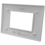 EL2596 - Placca 3 posti antracite Soft Touch compatibile Living International - Compatibile Living International