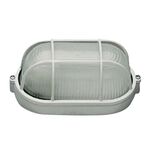 EL3028 - Plafoniera LED E27  da esterno IP54 in alluminio bianco - Illuminazione da Esterno