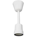 EL3054 - Lampadario da soffitto pendente E27 bianco - Illuminazione da Interno