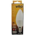 EL3200 - Lampadina LED E14 5W 390Lm 2700K bianco caldo - Lampade LED