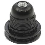 EL3234 - Portalampade E27 in bachelite con 2 anelli nero - Connettività