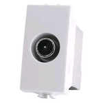 EL1788 - Presa TV passante bianca compatibile Matix - Compatibile Matix