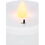 F1477 - Lumino rosso a LED bianco caldo 2xAA IP44 - Illuminazione da Esterno