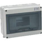 EL170 - Centralino da Parete 8 moduli con porta trasparente - piccolo - Scatole e quadri