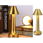 K496 - Lampada da tavolo dimmerabile color oro - Illuminazione da Interno
