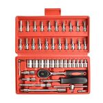 K607 - Set chiave a bussola e utensili 46 pezzi - Attrezzi e utensili