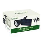 K825 - Lampada solare per esterni 2W 120lm - Illuminazione da Esterno