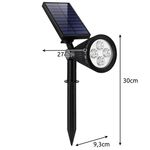 K825 - Lampada solare per esterni 2W 120lm - Illuminazione da Esterno