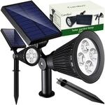 K825 - Lampada solare per esterni 2W 120lm - Illuminazione da Esterno