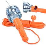 N208 - Lampada da lavoro E27 portatile con cavo 10m - Torce