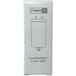 Q836 - Condensatore 3.5uF 450V con terminale M8 - Condensatori