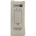 Q958 - Condensatore 4.5uF 450V con terminale M8 - Condensatori