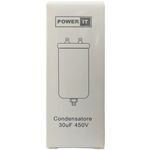 Q985 - Condensatore 30uF 450V con terminale M8 - Condensatori