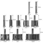 WB1131 - Sega a tazza diamantata - set da 10 - Attrezzi e utensili