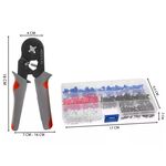 WB761 - Pinza crimpatrice per terminali a crimpare 0,25-10 mm2 - kit 500 pz - Attrezzi e utensili