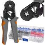 WB761 - Pinza crimpatrice per terminali a crimpare 0,25-10 mm2 - kit 500 pz - Attrezzi e utensili