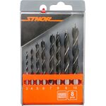 D1134 - Set punte per legno varie misure 8 pezzi Sthor - Attrezzi e utensili