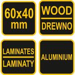 D1090 - Raspa per cartongesso 60x40mm Vorel - Attrezzi e utensili