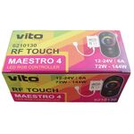 EL019 - Controller RF touch per strisce LED 12-24VDC 72-144W Vito - Strisce LED