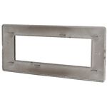 EL1034 - Placca 7 posti in tecnopolimero color bronzo compatibile Matix - Compatibile Matix