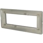 EL1592 - Placca 7 posti nero lucido compatibile Matix - Compatibile Matix