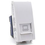 EL177 - Connettore di rete RJ45 CAT6 bianco compatibile Vimar Arké - Compatibile Vimar Arké 