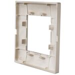 EL1903 - Placca in tecnopolimero 2 posti color champagne compatibile Vimar Plana - Compatibile Vimar Plana