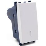 EL195 - Deviatore unipolare bianco compatibile Vimar Arké - Compatibile Vimar Arké 