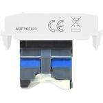 EL1994 - Presa telefono Bianco compatibile Vimar Plana - Compatibile Vimar Plana