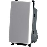 EL1996 - Invertitore 16A 250V Bianco compatibile Vimar Plana - Compatibile Vimar Plana