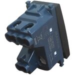 EL210 - Deviatore unipolare nero compatibile Vimar Arké - Compatibile Vimar Arké 