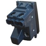 EL216 - Interruttore unipolare nero compatibile Vimar Arké - Compatibile Vimar Arké 