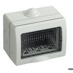 EL2176 - Idrobox IP55 3 moduli bianco compatibile Living International - Compatibile Living International