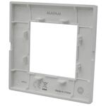 EL2267 - Placca 2 posti testa di moro Soft Touch compatibile Vimar Plana - Compatibile Vimar Plana