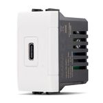 EL2509 - Presa USB tipo C 5V ricarica rapida 2.4A compatibile Living International - Compatibile Living International