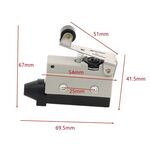 EL2611 - Interruttore di fine corsa orizzontale con leva a rullo 250V 10A CF7141 Fato - Interruttori di fine corsa