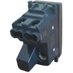 EL264 - Interruttore unipolare nero con spia compatibile Vimar Arké - Compatibile Vimar Arké 