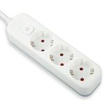 EL267 - Multipresa schuko con interruttore 3 posti - Connettività