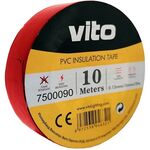 EL275 - Nastro isolante 15mm 10m rosso - Nastro isolante