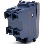 EL284 - Invertitore unipolare con spia luminosa grigio compatibile Vimar Arké - Compatibile Vimar Arké 