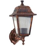 EL3105 - Lampada applique da esterno E27 IP44 200x340mm Vito - Illuminazione da Esterno