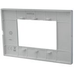 EL3107 - Placca 3 posti testa di moro Soft Touch compatibile Vimar Plana - Compatibile Vimar Plana