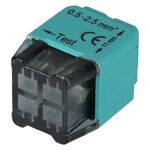 EL3192 - Morsettiera in plastica 4 poli 24A 300V 0,5-2,5mm - Morsetti