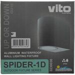 EL3195 - Lampada applique da esterno GU10 98x80x67mm IP44 - Illuminazione da Esterno