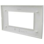 EL3202 - Placca 4 posti testa di moro Soft Touch compatibile Living International - Compatibile Living International